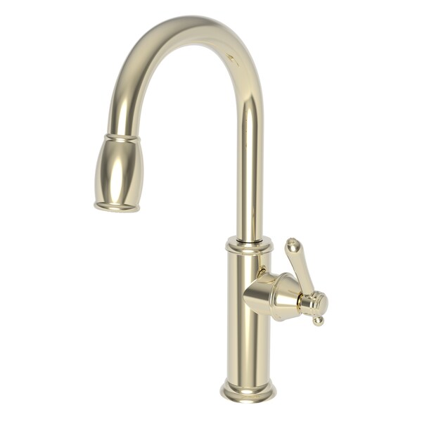 Newport Brass Pull-Down Kitchen Faucet in French Gold, Pvd 1030-5103-24A - main